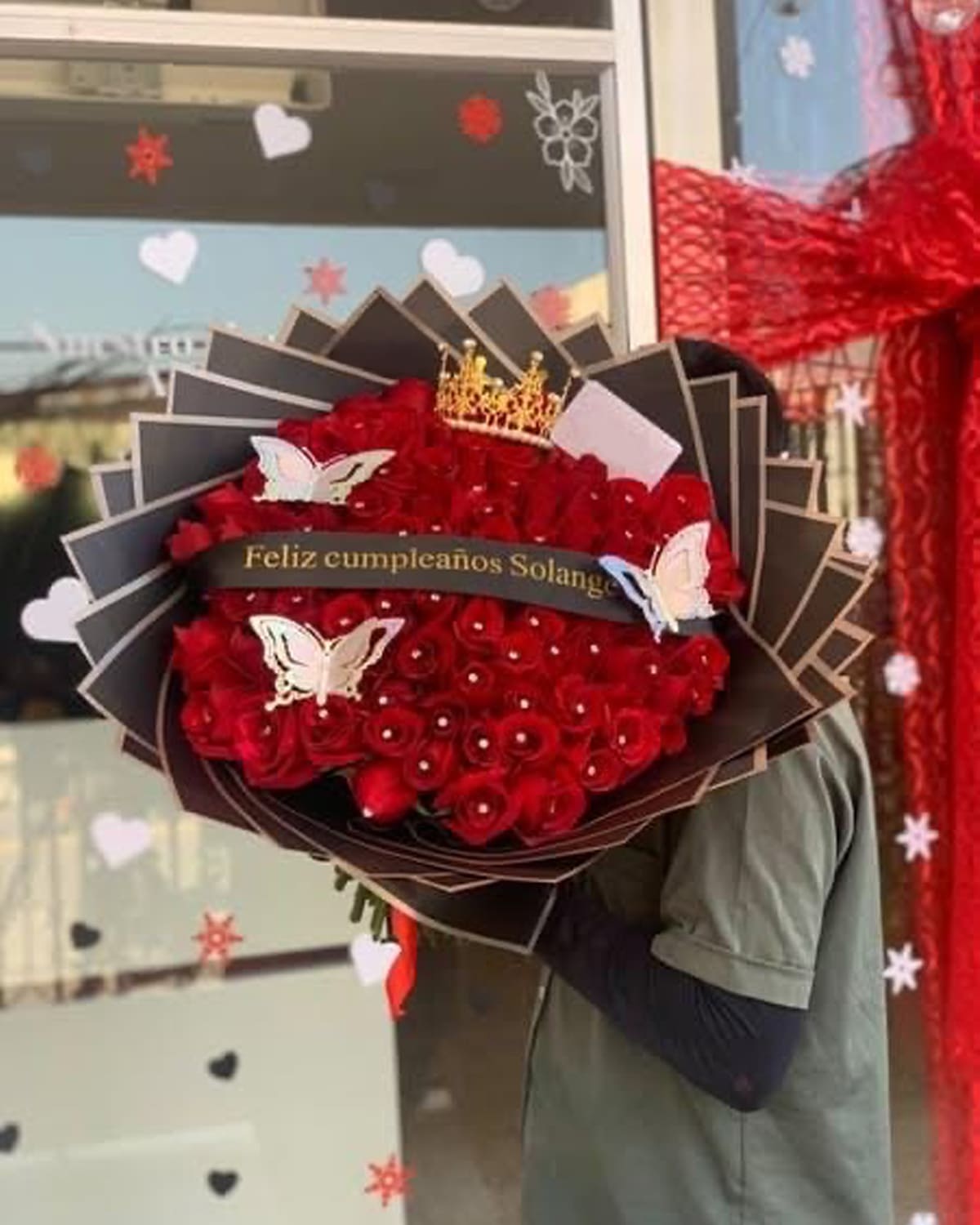 Ramo Buchón Besos de Rosas